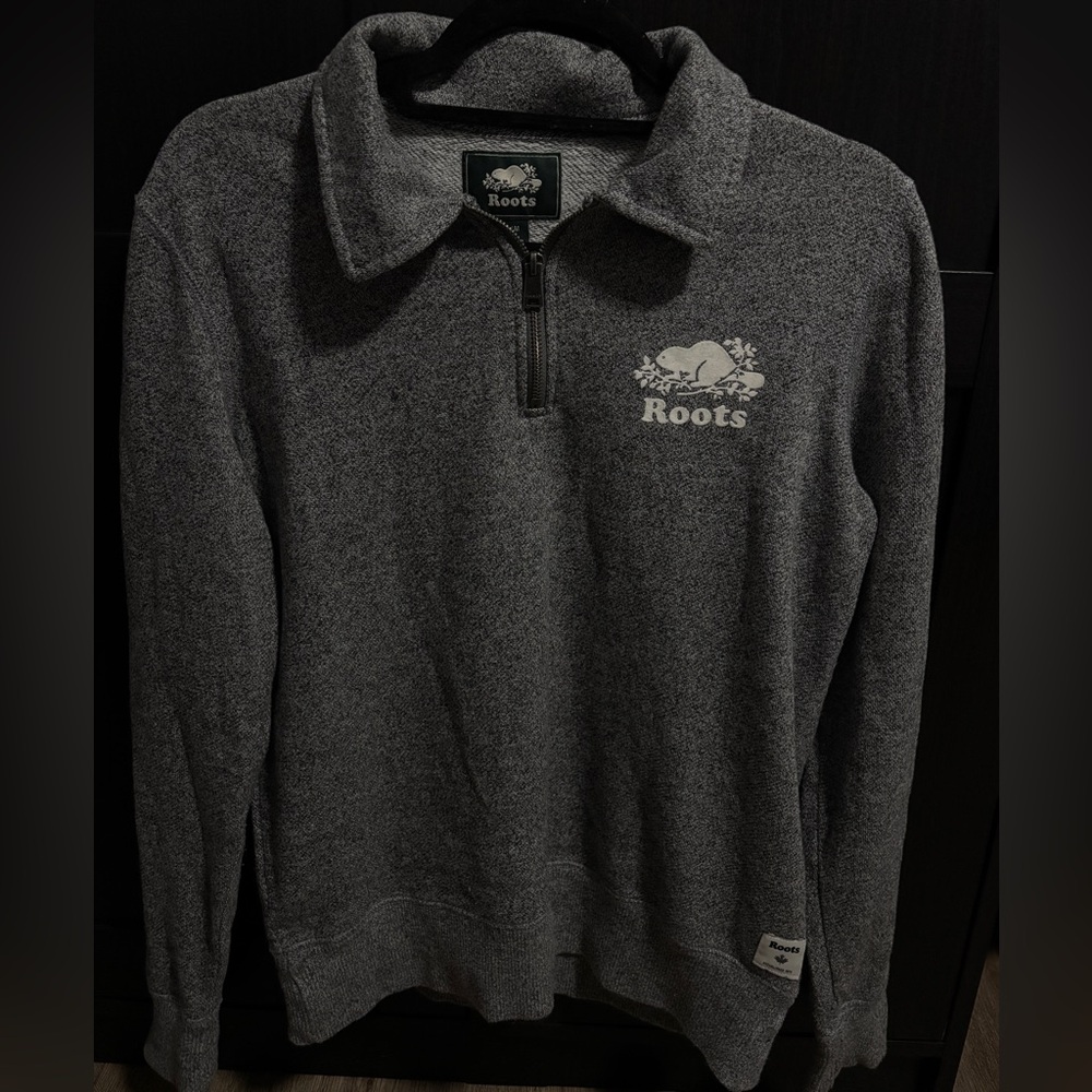 Roots Womens Quarter Zip Sweater